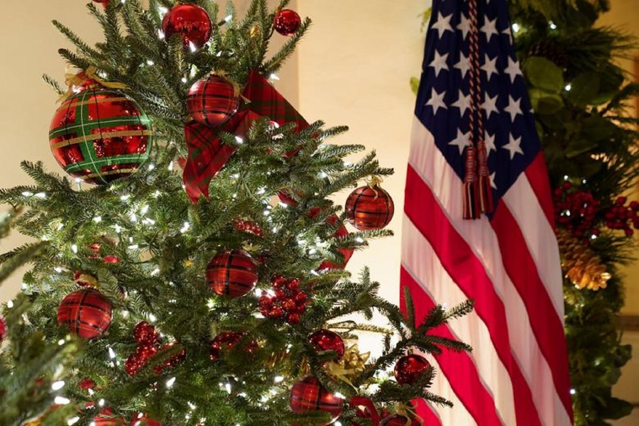 [ẢNH] Giáng sinh năm 2020 tại Nhà Trắng có gì khác biệt?