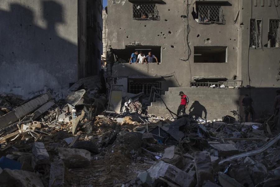 [ẢNH] Israel tấn công trúng nhà của thủ lĩnh cấp cao Hamas