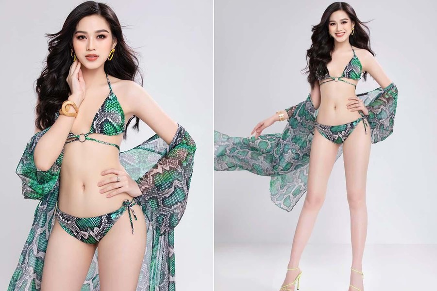 [ẢNH] Hoa hậu Đỗ Thị Hà ‘tăng tốc’ trên đường đua Miss World: Cắt mái bằng, diện túi hiệu, đeo nhẫn kim cương