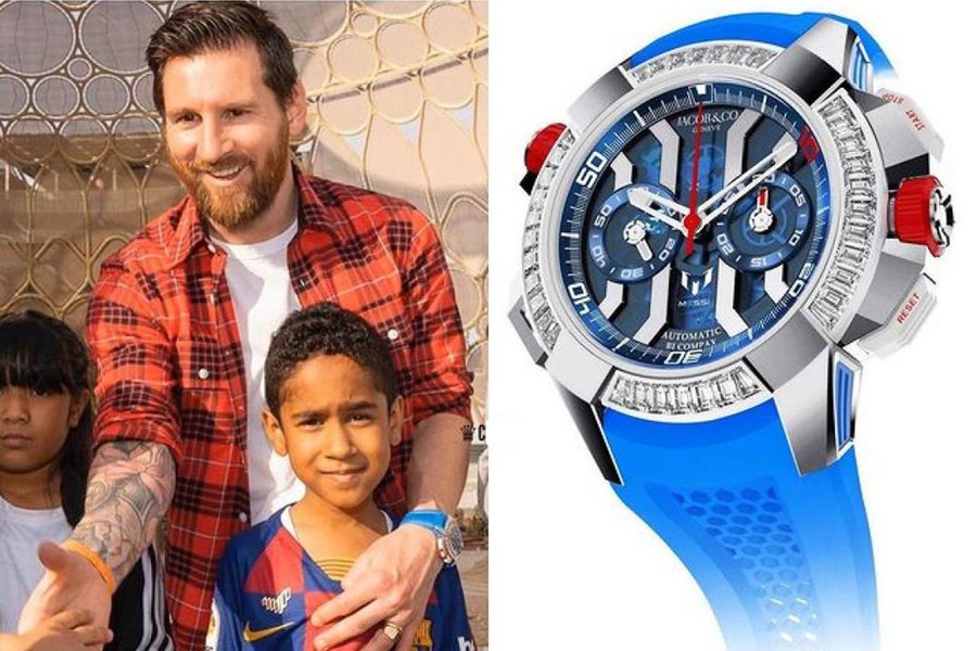 [ẢNH] ‘Bóc giá’ bộ sưu tập siêu xe - đồng hồ xa xỉ của Messi