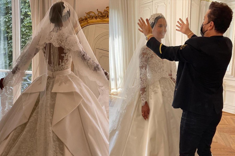 [ẢNH] Đám cưới đẹp như mơ của ‘thiên thần nội y’ và con trai Phó Tổng thống Ecuador 