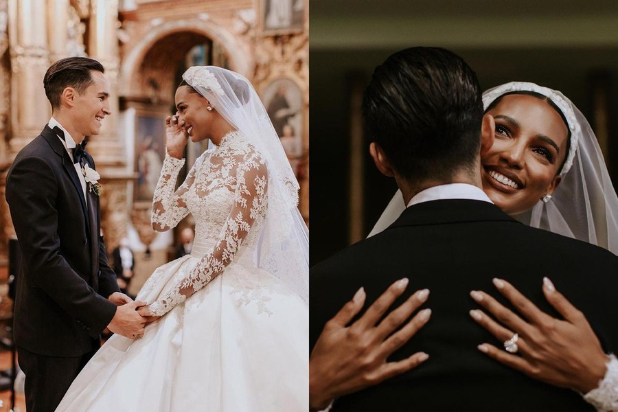[ẢNH] Sắc vóc nóng bỏng của cựu thiên thần nội y vừa cưới con trai Phó Tổng thống Ecuador