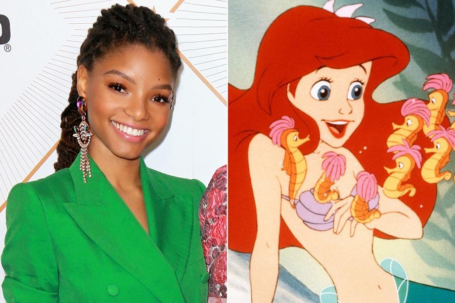 [ẢNH] Nhan sắc gây tranh cãi của hai diễn viên da màu nhập vai công chúa Disney 