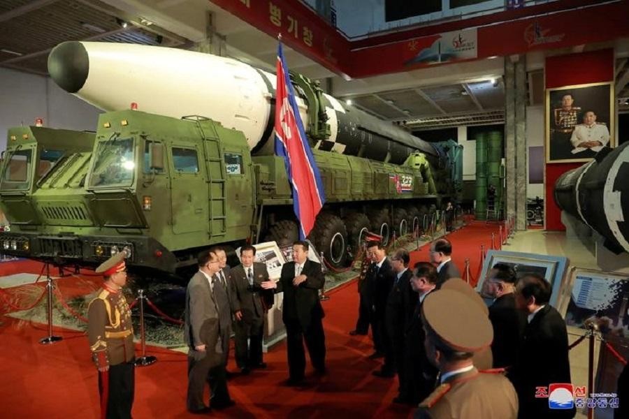 [ẢNH] Triều Tiên tổ chức triển lãm quốc phòng 