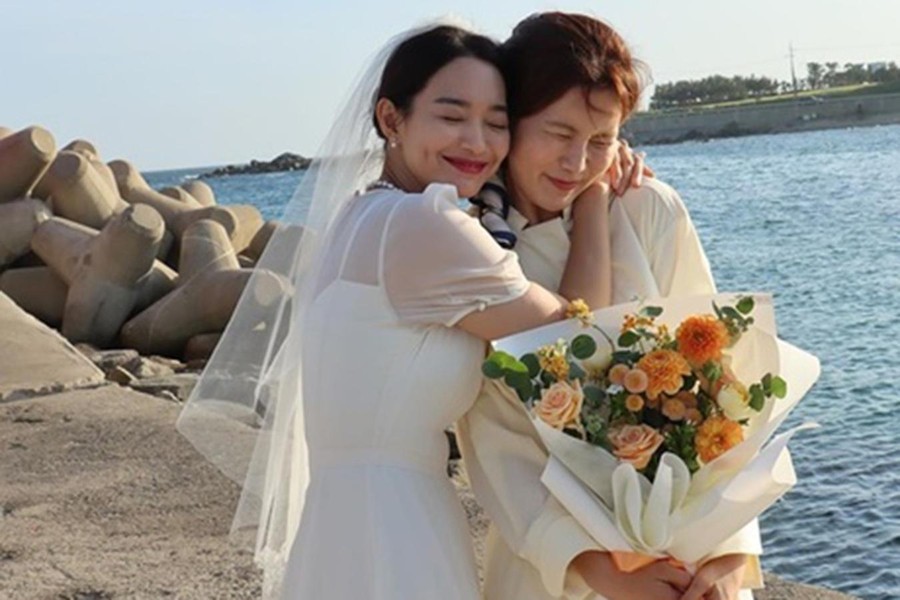 Hậu trường đám cưới đẹp như mơ trong tập cuối phim Điệu Cha-cha-cha làng biển