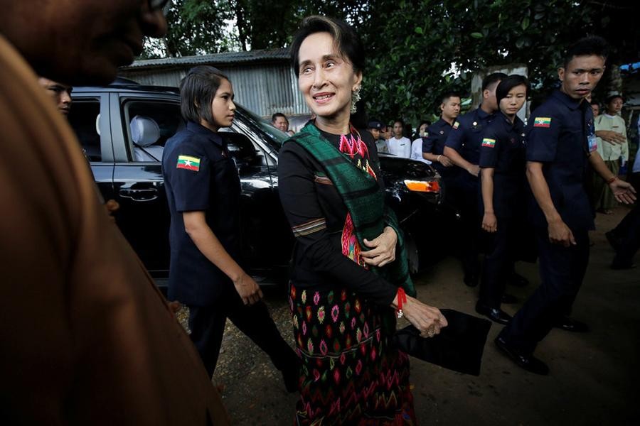 [Ảnh] Cuộc đời trầm luân của nhà lãnh đạo Myanmar Aung San Suu Kyi 