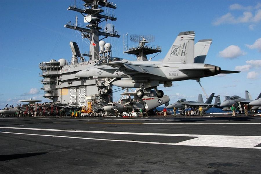 [Ảnh] Kinh ngạc quy trình tái chế lâu và kỹ lưỡng của siêu tàu sân bay USS Nimitz Mỹ