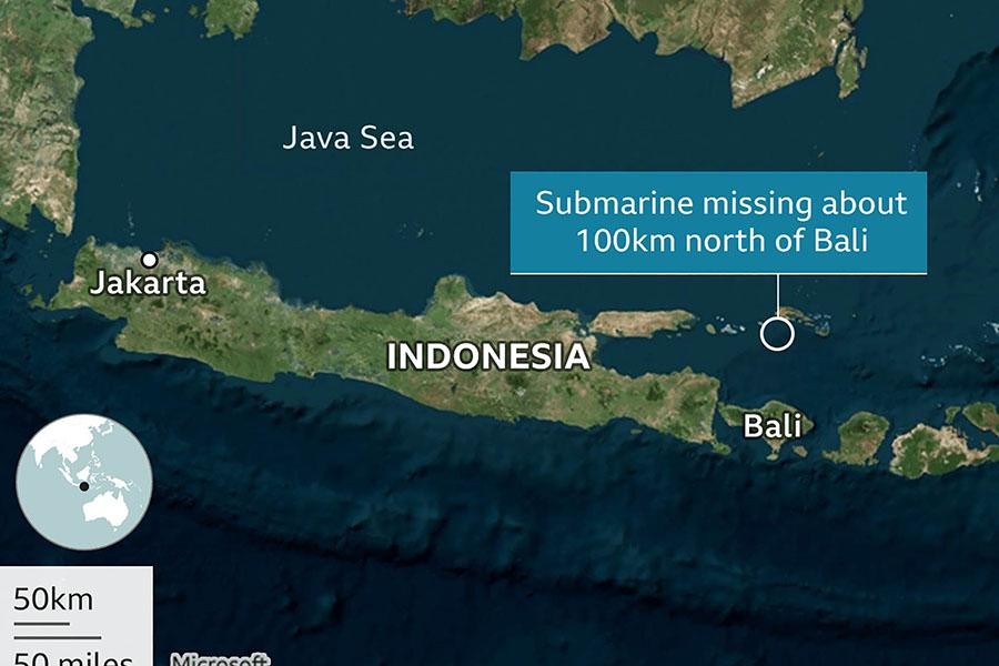 [Ảnh] Toàn cảnh vụ tàu ngầm Indonesia bị chìm, 53 thủy thủ thiệt mạng