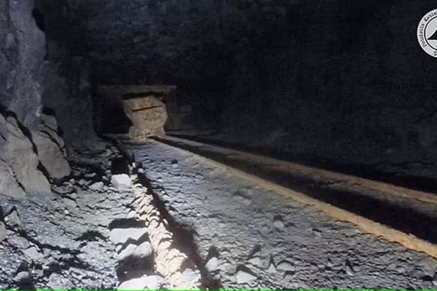 [Ảnh] Đường hầm núi lửa duy nhất có thể chứa tài liệu tối mật của Đức quốc xã
