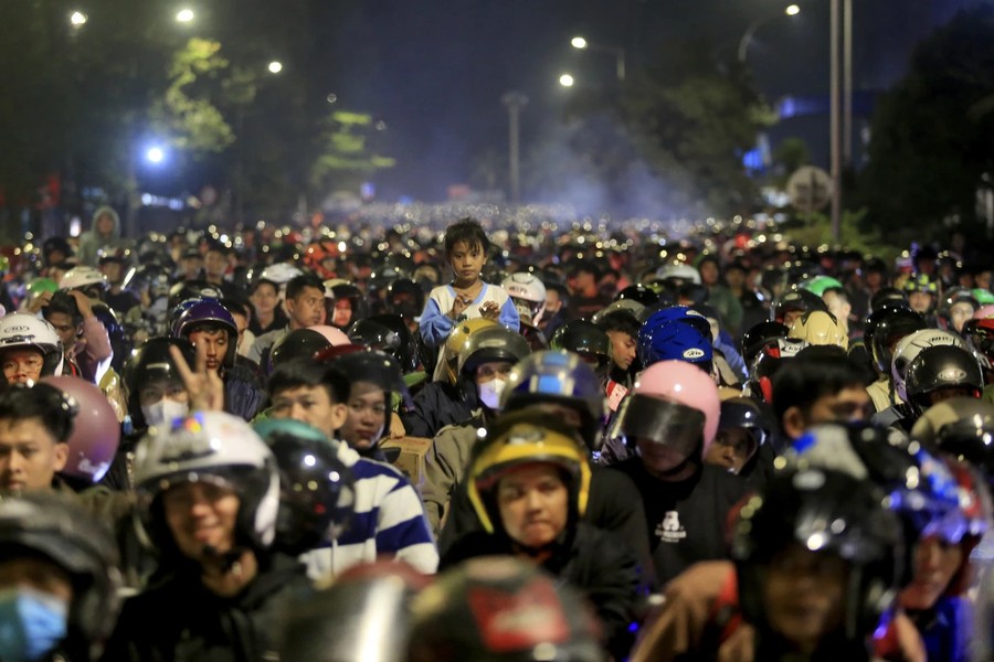 Mọi phương tiện đều ‘nghẽn’ trong đợt di dân lớn nhất lịch sử Indonesia 