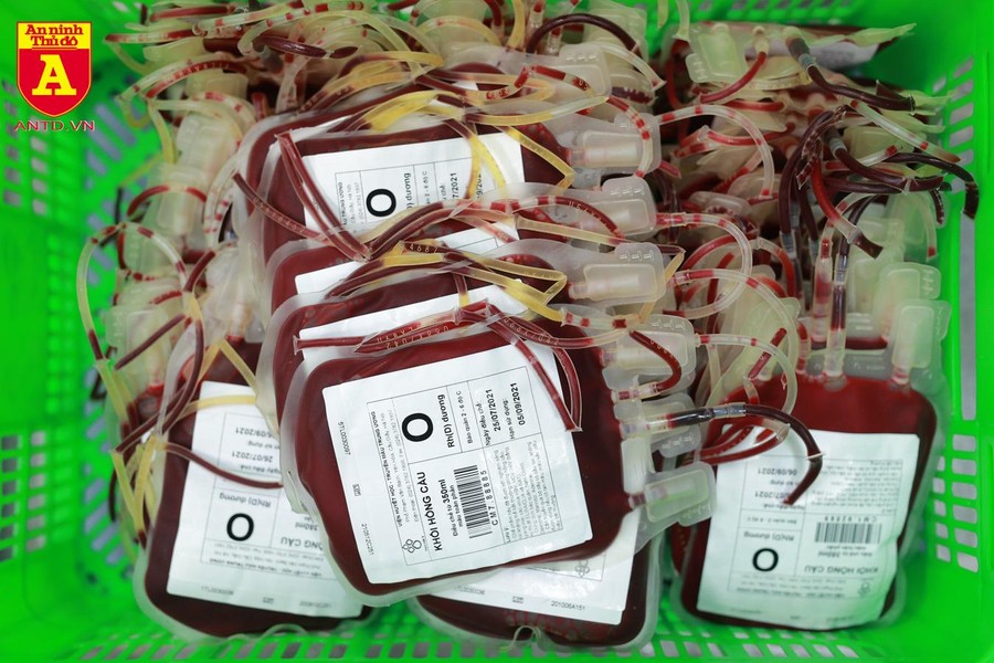Chi viện gần 1.000 đơn vị máu tiếp sức đồng bào Tây Nam Bộ chống dịch Covid-19