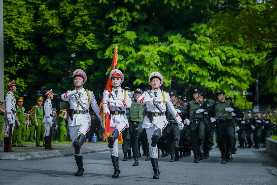 Ra mắt Đại đội Cảnh sát cơ động tại Phú Quốc