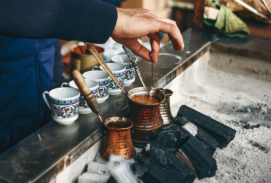 Cà phê uống cả bã của người Thổ Nhĩ Kỳ