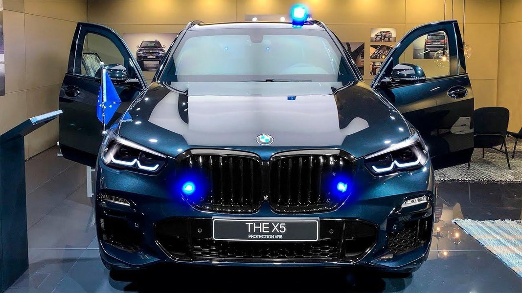 [ẢNH] Chiêm ngưỡng BMW X5 Protection VR6 bọc thép của cảnh sát Australia