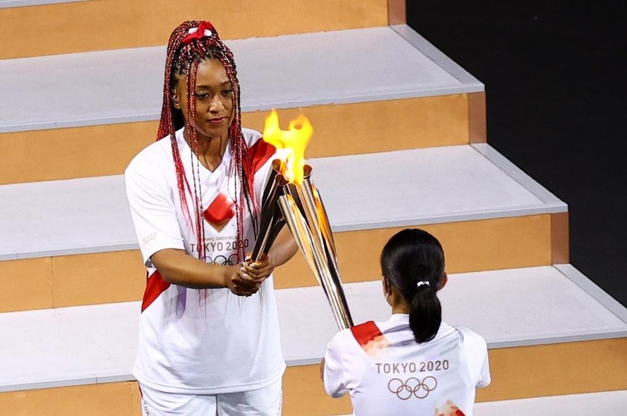 [ẢNH] Vì sao Naomi Osaka được chọn là người thắp đài lửa Olympic Tokyo?