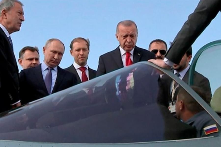 [ẢNH] Thổ Nhĩ Kỳ bắt đầu đàm phán mua Su-35 và Su-57 của Nga