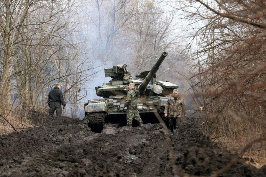 [ẢNH] Mỹ lo ngại về tình hình ở biên giới Nga-Ukraine