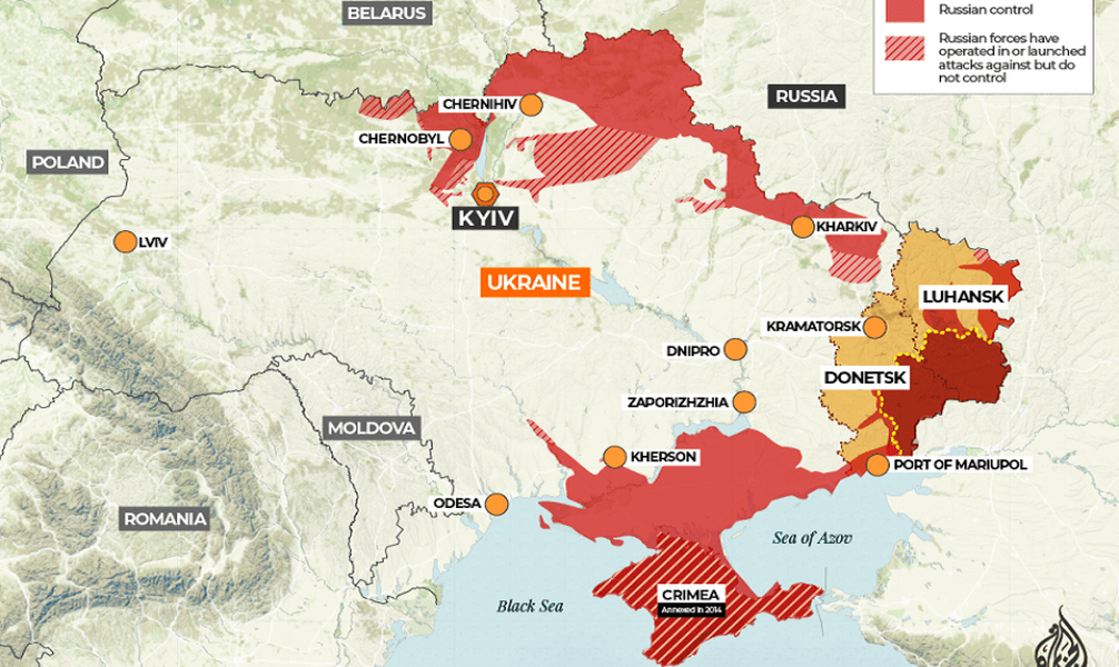 Chiến sự Nga-Ukraine ngày thứ 11: Nga siết vòng vây quanh Kiev
