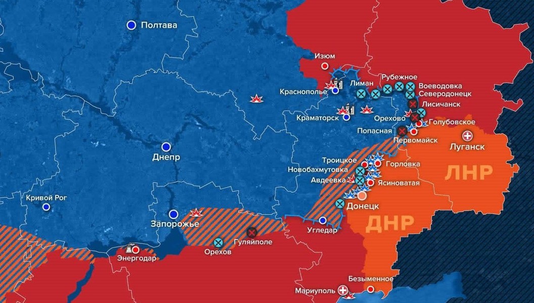 Donbass rực lửa, Nga mở nồi hầm Severodonetsk - Lisichansk