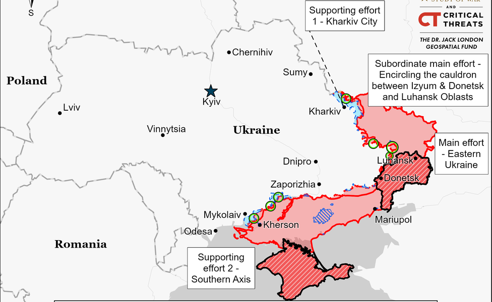 Xung đột Nga-Ukraine: Moscow sẽ không dừng ở Donbass?