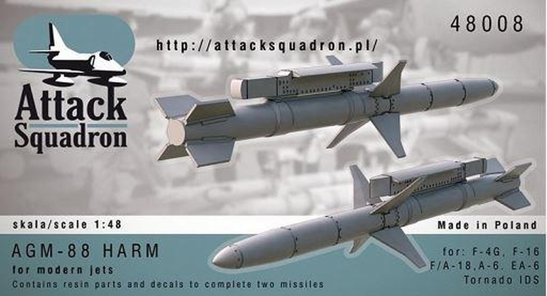 Nga: Tên lửa AGM-88 HARM Mỹ vô dụng ở Ukraine