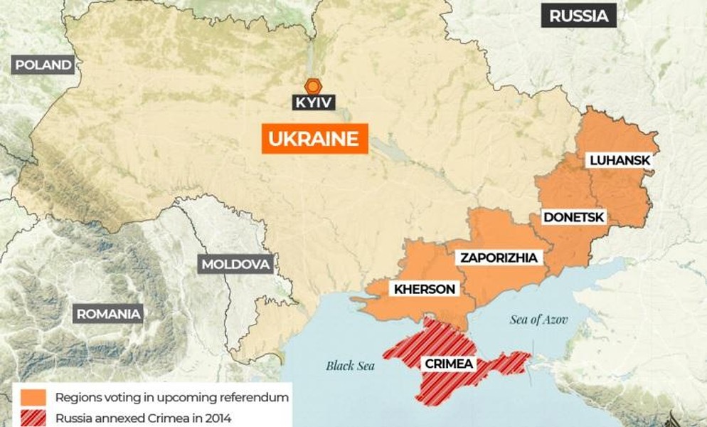 Nga sáp nhập 4 vùng Ukraine: Kinh nghiệm từ Crimea?