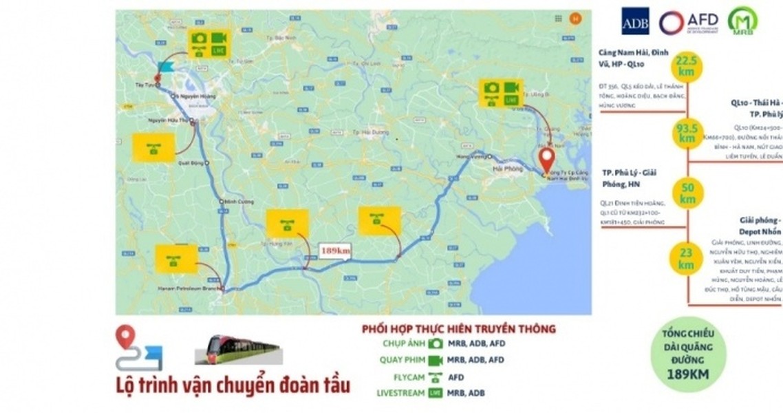 Đoàn tàu đầu tiên tuyến metro Nhổn- ga Hà Nội bao giờ về đến Hà Nội?