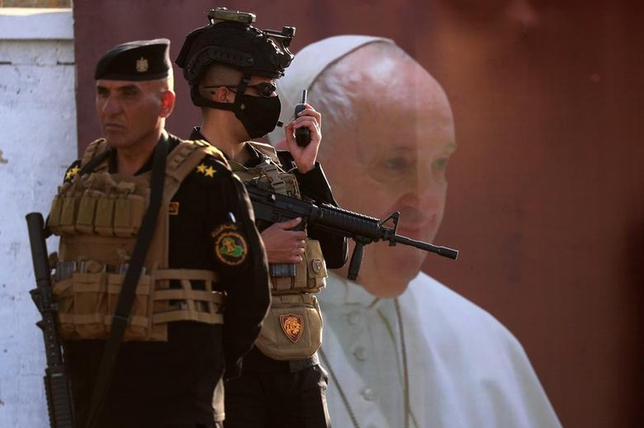 [ẢNH] Cận cảnh chuyến công du lịch sử của Giáo hoàng Francis tới Iraq