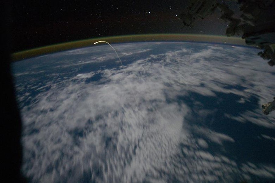 Những hình ảnh hiếm thấy được chụp từ Trạm vũ trụ quốc tế ISS