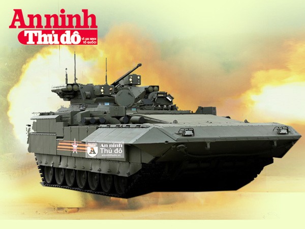 Infographic: T-15 Armata - xe thiết giáp có khả năng phát hiện mối nguy hiểm ảnh 1 Infographic: T-15 Armata - xe thiết giáp có khả năng phát hiện mối nguy hiểm ảnh 1