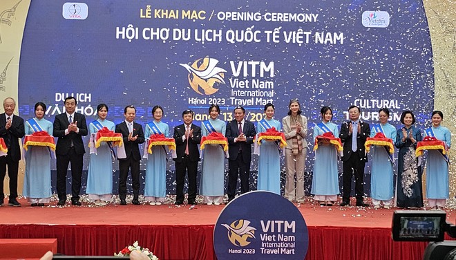 Khai mạc Hội chợ Du lịch quốc tế Việt Nam-VITM Hà Nội 2023: Thúc đẩy du lịch phục hồi sau dịch ảnh 1