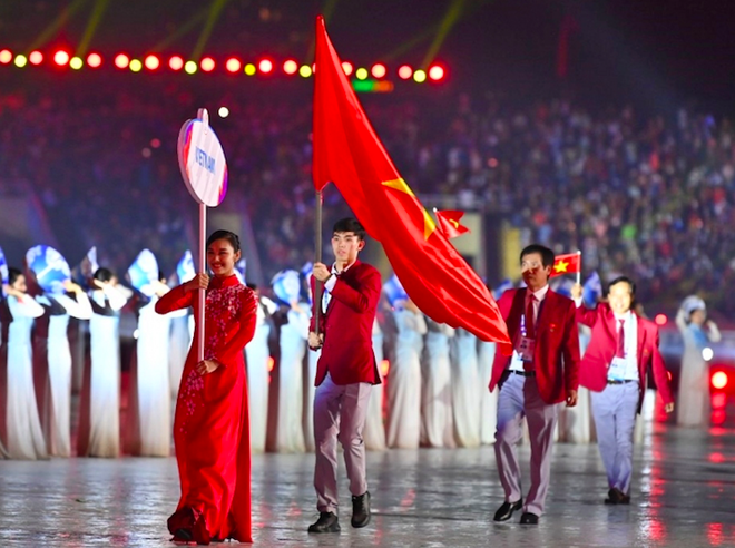 Công bố người cầm cờ đoàn Việt Nam tại SEA Games 32 ảnh 1