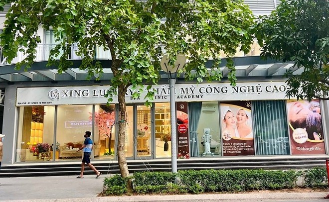 Cơ sở thẩm mỹ Xing Luxury bị đình chỉ hoạt động 24 tháng