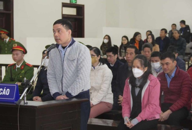 Bị cáo Phạm Trung Kiên tại phiên tòa phúc thẩm.