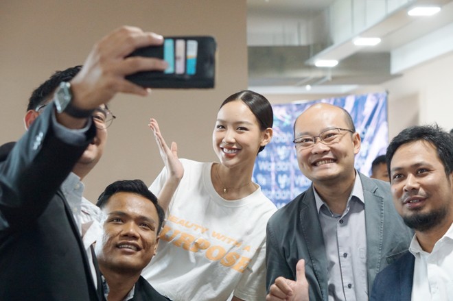 Hoa hậu Bảo Ngọc ghi điểm cho nhan sắc Việt tại sự kiện quốc tế ảnh 8
