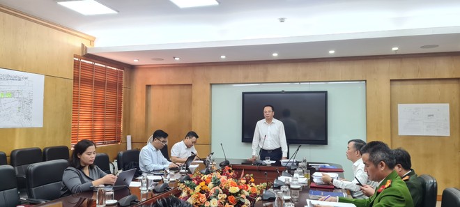 Ông Nguyễn Mạnh Hùng chủ trì, thông tin về dự án đến cơ quan báo chí