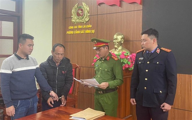 Cơ quan Cảnh sát điều tra Công an tỉnh Lai Châu công bố Lệnh bắt, giữ người trong trường hợp khẩn cấp đối với Nguyễn Đình Hạnh.