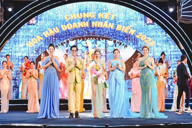 Nhan sắc Quảng Trị đăng quang Á hậu 1 "Hoa hậu Doanh nhân Biển 2023" ảnh 3