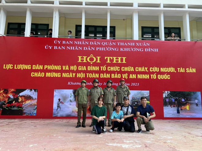 Phường Khương Đình sôi nổi các hoạt động trong Ngày hội toàn dân bảo vệ an ninh Tổ quốc ảnh 13