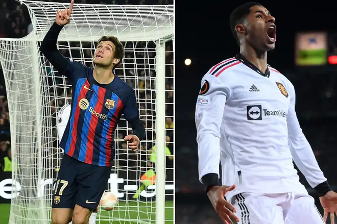 Rashford thất vọng khi MU hòa trên sân Barca ảnh 1