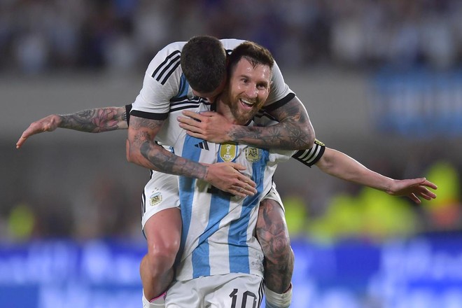Messi lập hattrick, Argentina đại thắng 7-0 ảnh 1