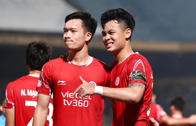 Thắng đậm SLNA, Viettel FC leo lên thứ 7 trên BXH ảnh 2