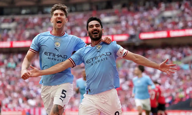 Hạ MU bằng 2 tuyệt phẩm, Man City vô địch cúp FA ảnh 4