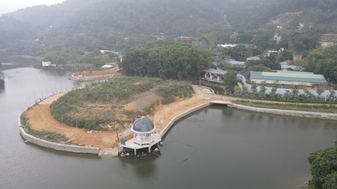 Thạch Thất: Hành trình vòng vèo phân lô, bán nền khu đất giữa lòng hồ Đá Dựng ảnh 2