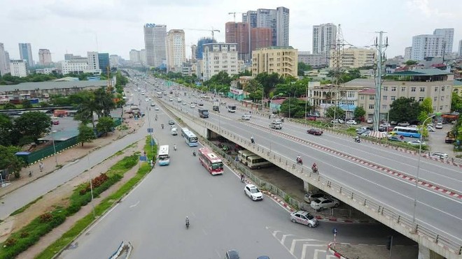 Đề nghị Hà Nội tháo gỡ khó khăn dự án cầu cạn Mai Dịch- Nam Thăng Long ảnh 1