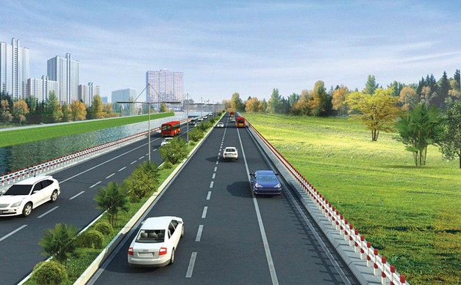 Cao tốc trên cao - Vành đai 4 vùng Thủ đô có mức phí dự kiến khởi điểm từ 1.900 đồng/km/xe tiêu chuẩn
