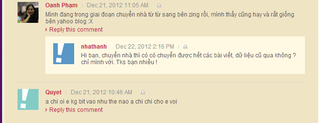 Yahoo! Blog đóng cửa, dân cư mạng chuyển "nhà" sang Zing ảnh 2 Yahoo! Blog đóng cửa, dân cư mạng chuyển "nhà" sang Zing ảnh 2