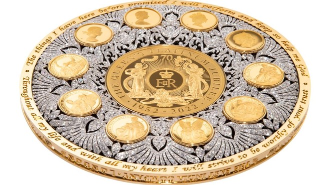 Ra mắt đồng tiền vàng trị giá 23 triệu USD để tưởng nhớ cố Nữ hoàng Anh Elizabeth II ảnh 1