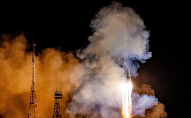 Tàu vũ trụ Soyuz MS-24 của Nga được phóng lên không gian ảnh 1