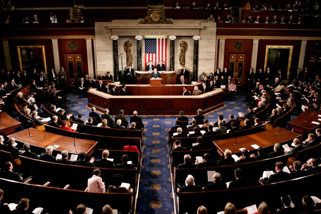 Một cuộc họp tại Thượng viện Mỹ ảnh 1